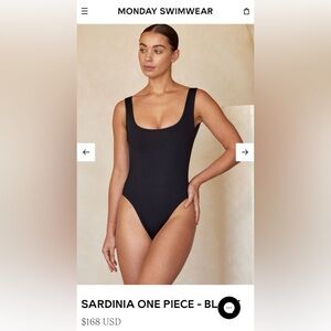 Monday Swimwear | Sardinia One Piece - Black
